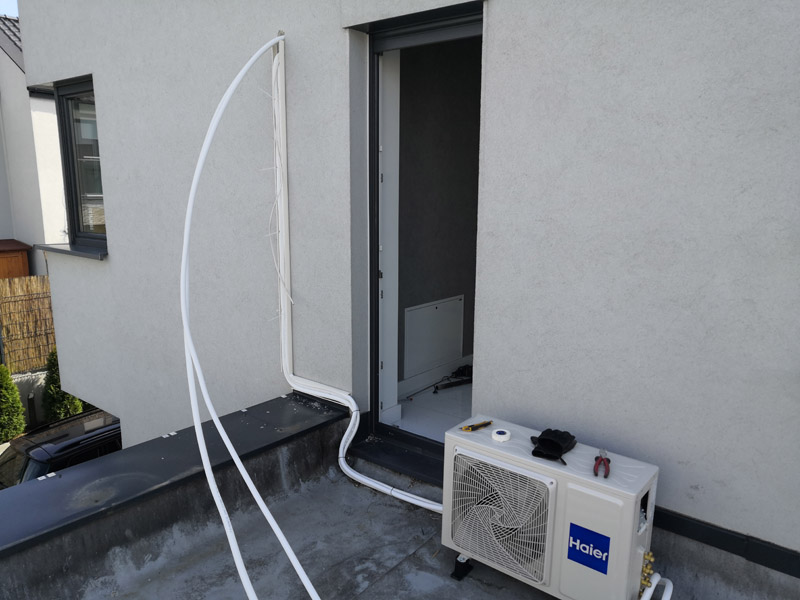 Instalacja klimatyzacji w budynku wielorodzinnym w Pile